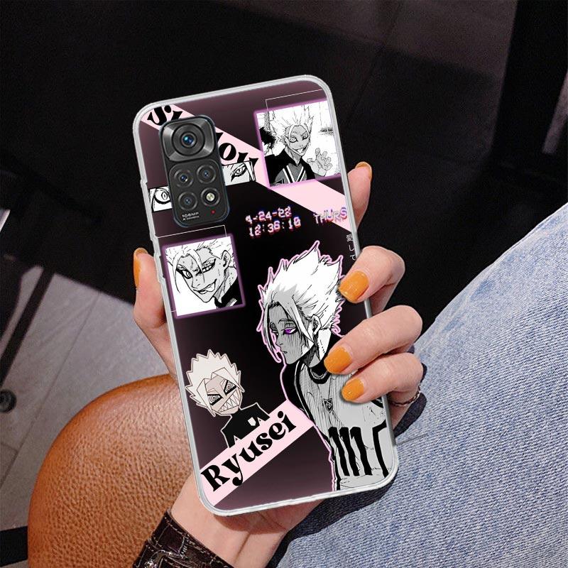Blue Lock Shidou Ryusei Handyhülle für Handyhülle für Xiaomi Redmi Note 15 14 14S 13 Pro Plus 12 12S 11S 11E 10S 10 11T 5G Einzigartig Redmi Note 14 5G