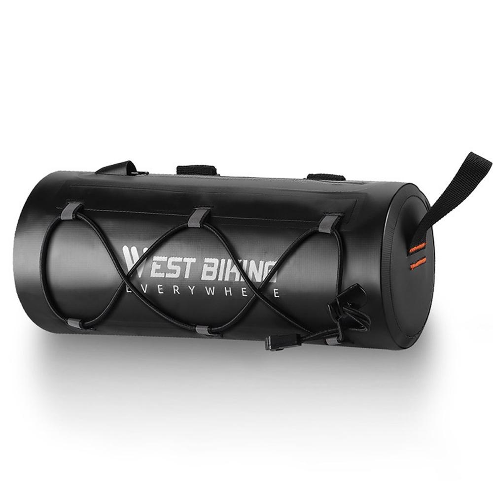 Fahrrad-Lenkertasche, kleine Fahrrad-Lenkertasche, praktische Fahrrad-Vordertaschen, Lenker-Aufbewahrungstasche schwarz