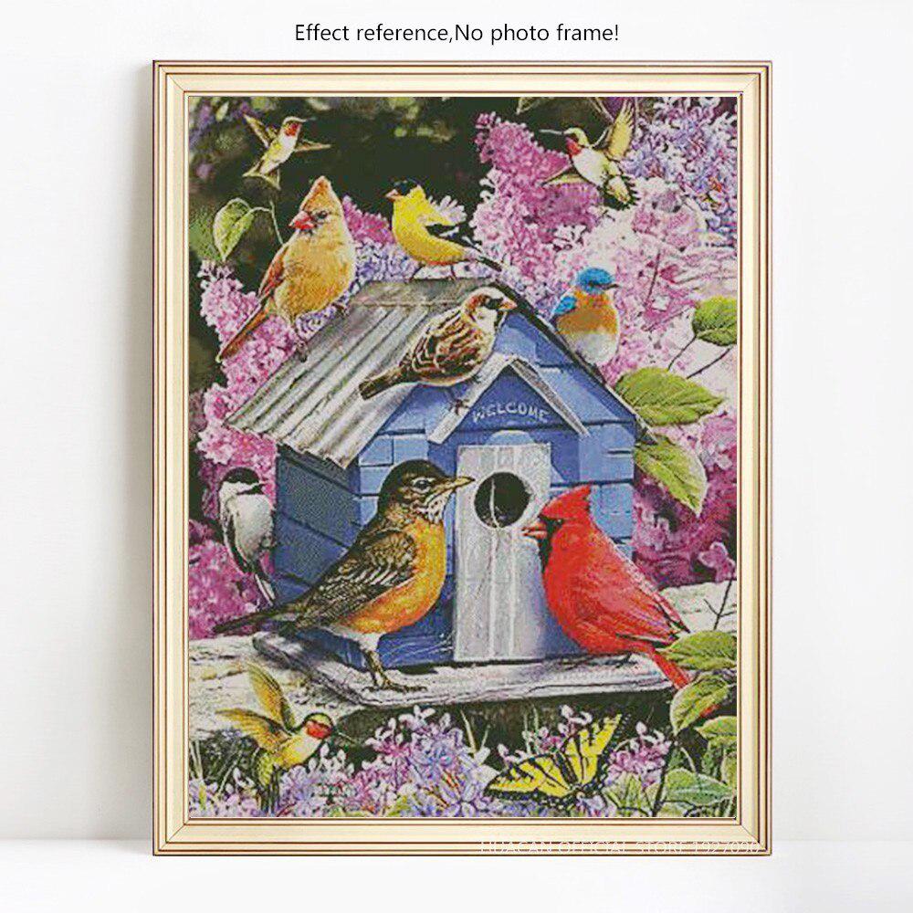 Diamant-Gemälde, vollständige Anzeige, Tiere, Bilder von Strasssteinen, Diamant-Stickerei, Vogel, 5D-Diamant 20X30