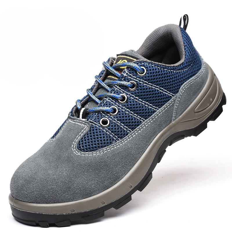 Anti-Bindungs- und Nageldurchtrittsichere Arbeitsschuhe, Sicherheitsschuhe, Anti-Smash- und Durchtrittssicher, Abriebfeste und Rutschfeste Arbeitsschuhe 46