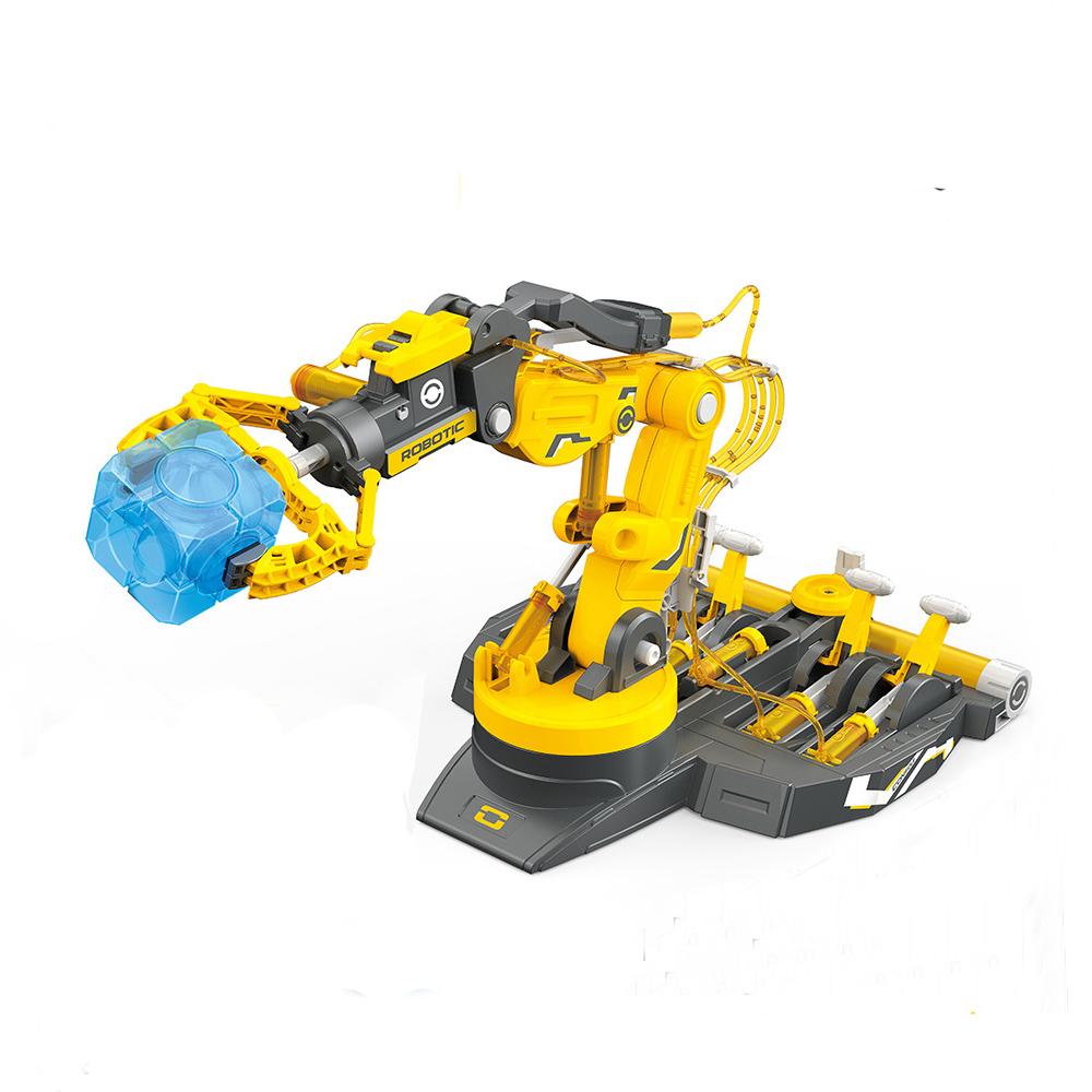 DIY-Montage 3-in-1 Cooler Roboter Hydraulischer Manipulatorarm Roboter-Spielzeug STEM-Kit Ingenieurwesen Wissenschaftliche Roboter-Bausätze Für Kinder