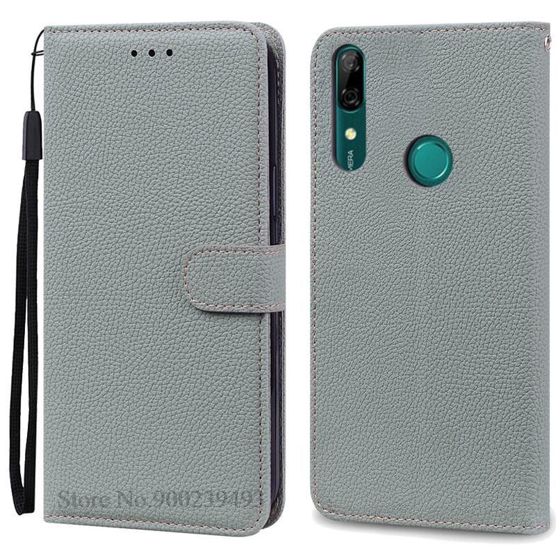 Für Huawei P Smart Z Fall PSmart Z STK-LX1 Leder Brieftasche Buch Abdeckung Telefon Fall Für Huawei P Smart Z Telefon fall Coque Fundas For Huawei P Smart Z graue