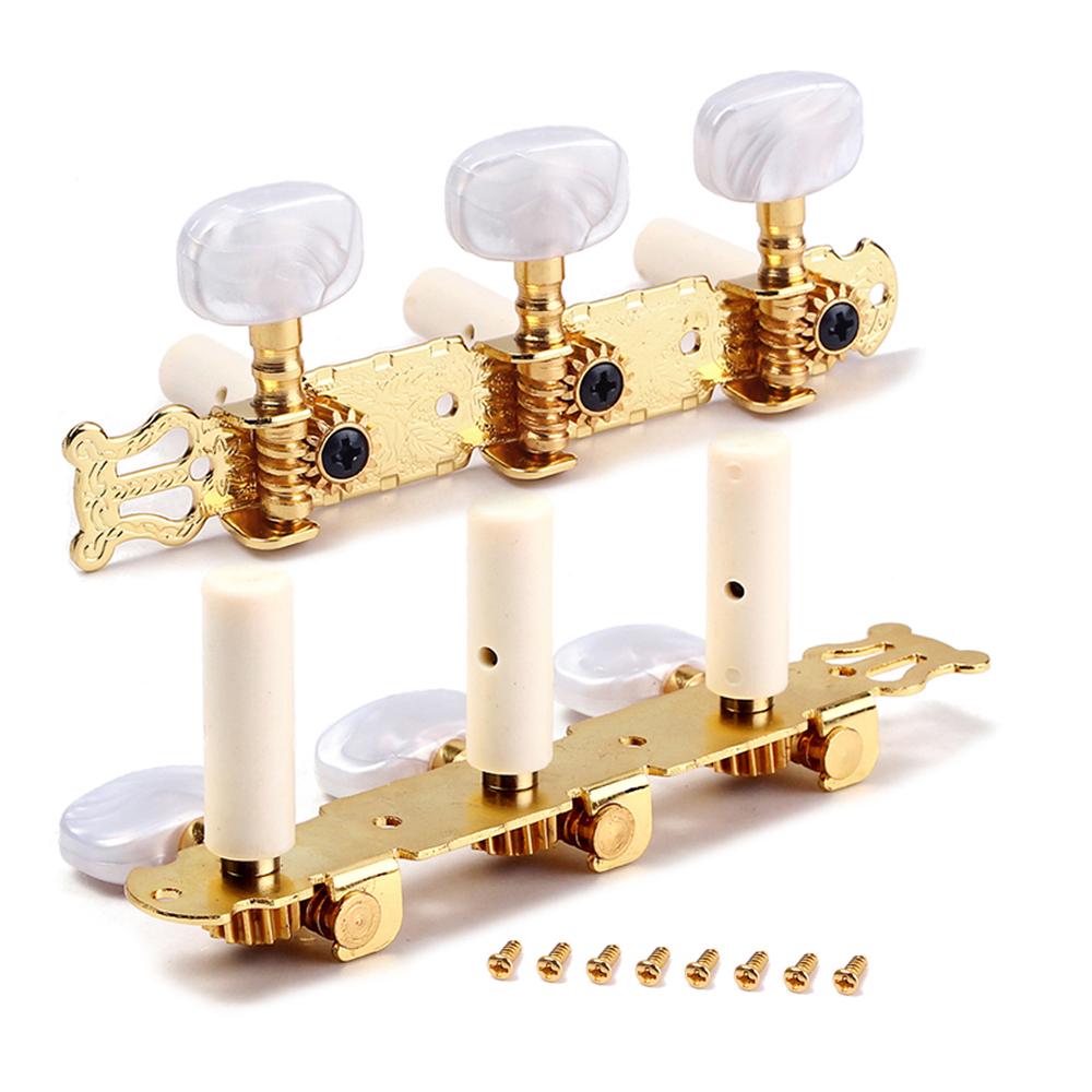 1 paar Professionelle Gitarre Tuning Pegs Klassische Gitarre String Tuning Pegs Maschine Gitarre gold