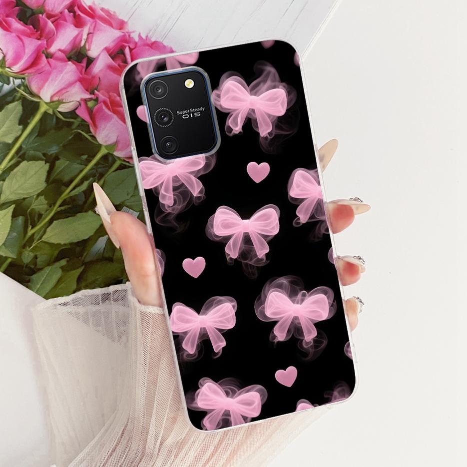 Für Samsung Galaxy S10 Lite Hülle SM-G770F Luxus Schmetterling Baum Bemalte Abdeckung Weiche Silikon Handyhülle Für Samsung S10 Lite Taschen Galaxy S10 Lite