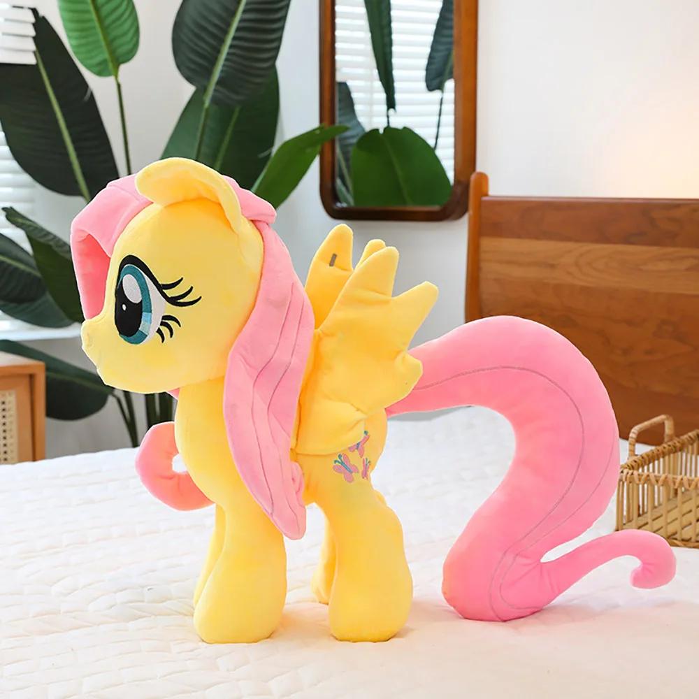 30cm Kawaii My Little Pony Plüschtiere Pinkie Pie Fluttershy Twilight Sparkle Weiche Stoffpuppen Ornamente Plüschtier Geschenke für Kinder