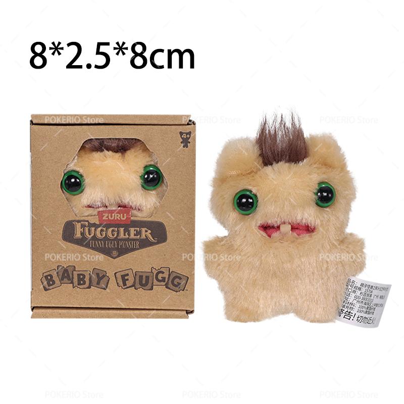 Heißer Fuggler Zähne Monster Plüschtier Kleine Monster Baby Serie Funk Zähne Schatz Hässliches Monster Sammlerstücke Feiertag Hochwertige Geschenke