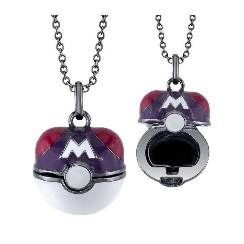 Pokemon Halskette Anhänger Schmuck Zubehör Cartoon Anime Teenager Paar Mode Atmosphäre Trend Hochwertige Dekoration Geschenke reinfarbig