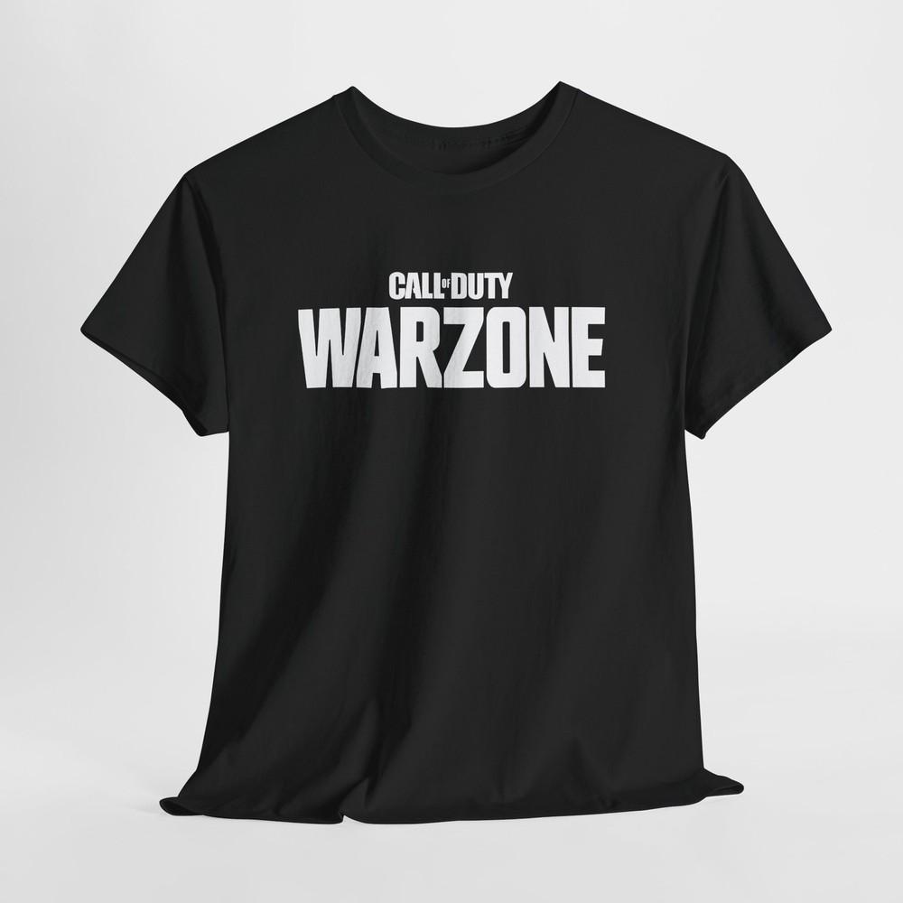 Call of Duty Warzone Schwarzes T-Shirt – Unisex Gamer-T-Shirt für Männer oder Frauen S black