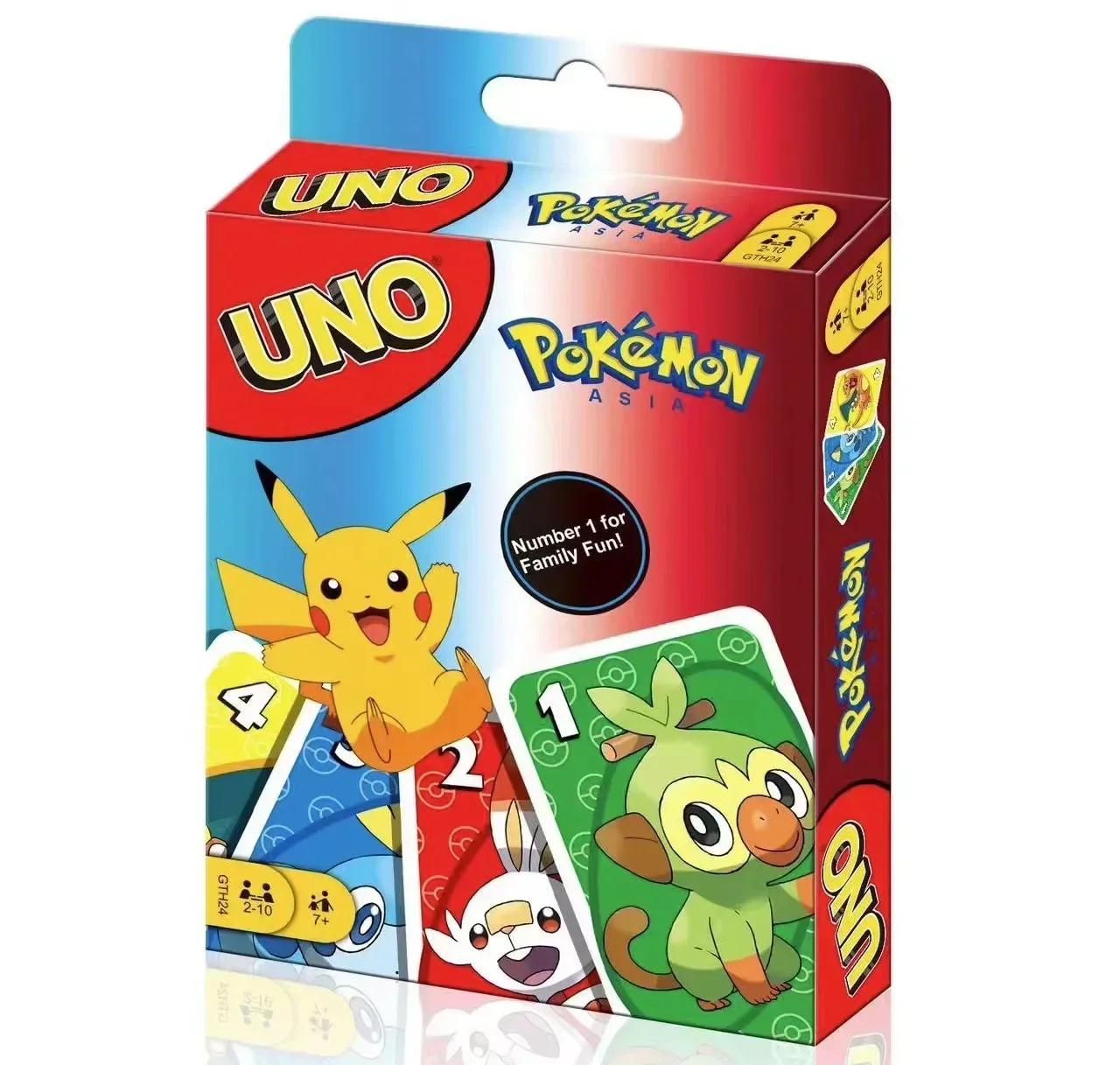 UNO-FLIP!  Brettspiel Anime Cartoon Mario Figur Muster Familie Lustige Unterhaltung One Piece Uno Karten Spiele Weihnachtsgeschenke multi