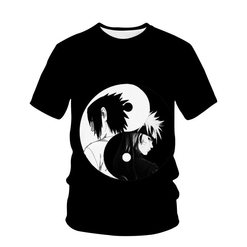 Jungen Naruto Zombie Animation T-Shirt Naruto Turtle Kindermode Cosplay T-Shirt Big Snake Pill Print Sommer MÄNNER T-Shirt XXS