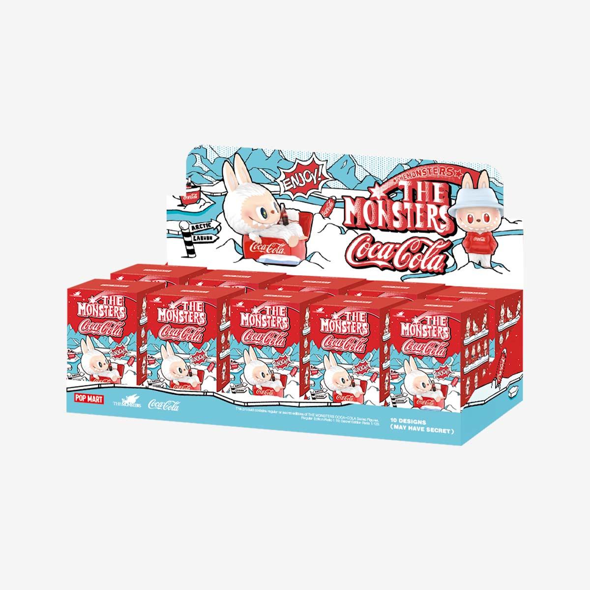 POP MART LABUBU THE MONSTERS COCA-COLA Serie Figuren Blind Box (Einzelpackung / 10-teiliges Set)