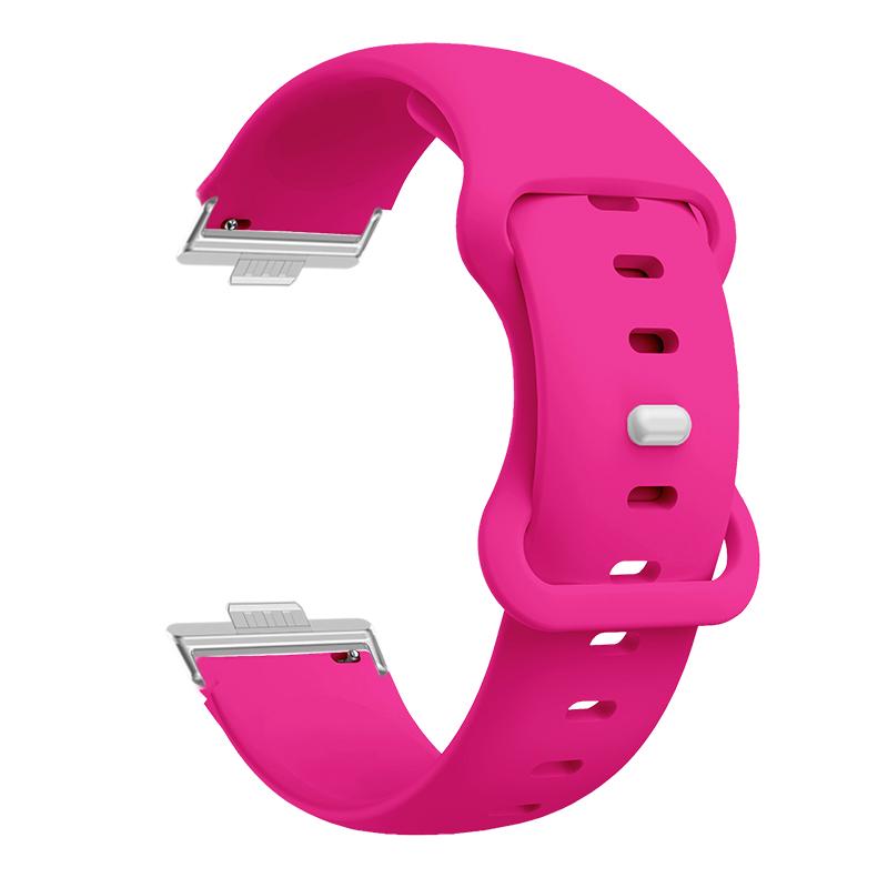 Weiches Armband Geeignet für Huawei Watch Fit 3 Silikon-Uhrenzubehör für Huawei Watch Fit4 Fit4Pro Fit3 Armband Damen Herren Huawei Fit 3 4 4Pro pink