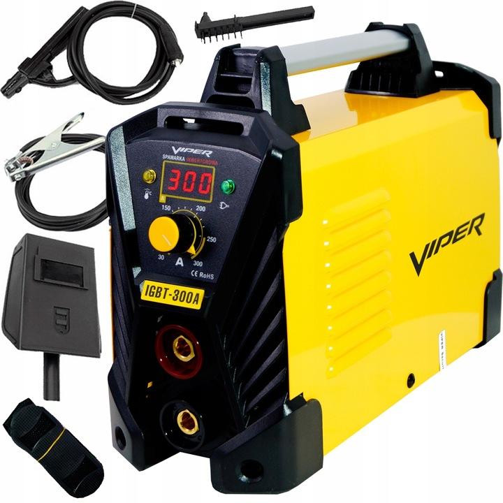 Schweißgerät Inverter Viper 300A MMA TIG IGBT Maske