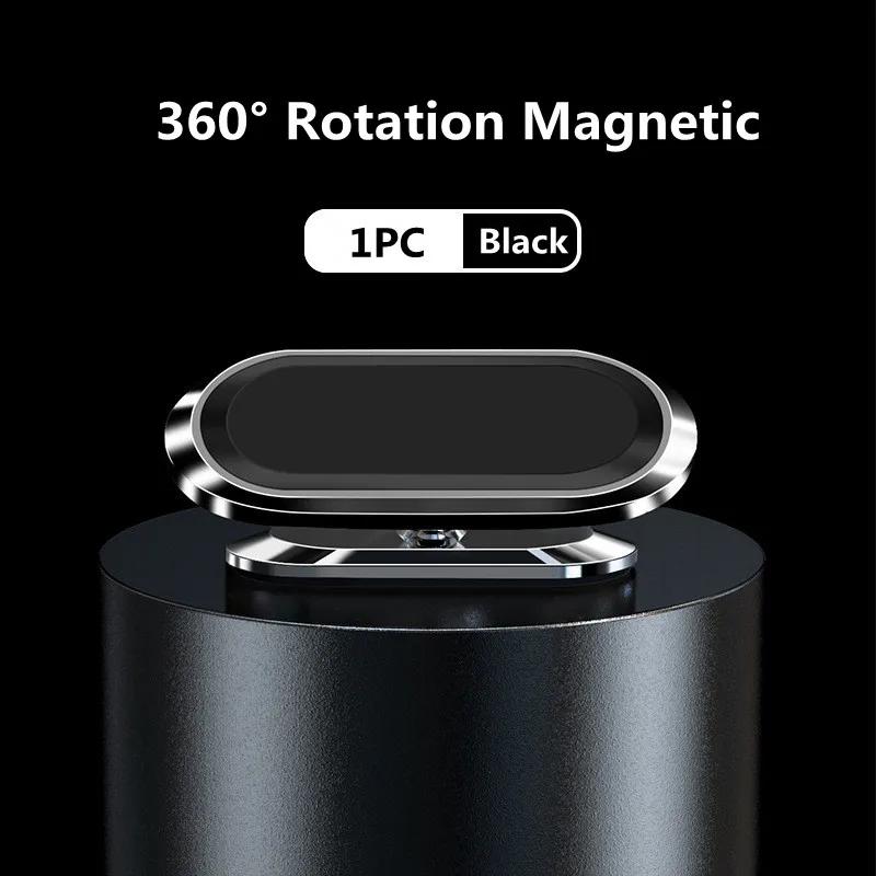 360 Rotat Auto Telefon Halter Magnetische Universal Magnet Telefon Halterung für Telefon in Auto Mobile Handy Halter Stehen schwarz