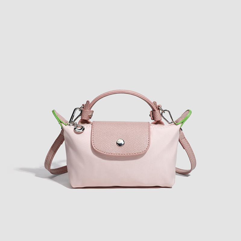 Taschen für Damen, Knödeltaschen aus Nylongewebe, leichte, wasserdichte Tragetaschen, Umhängetaschen mit einer Schulter für Pendler Large size