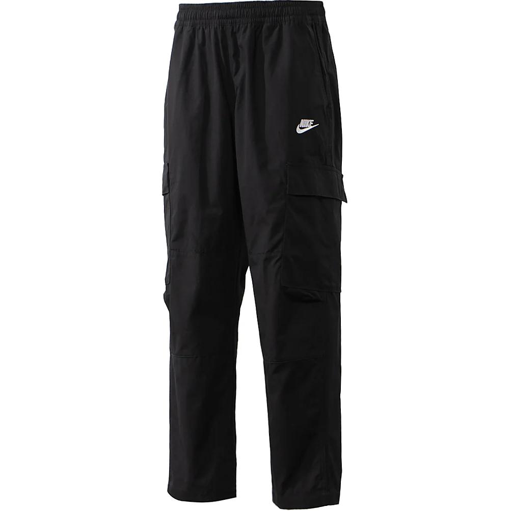 Nike Einfarbige Hose mit Buchstabenprint Gerade Lässige Hose Herren Unterteile Schwarz DX0614-010 XXL