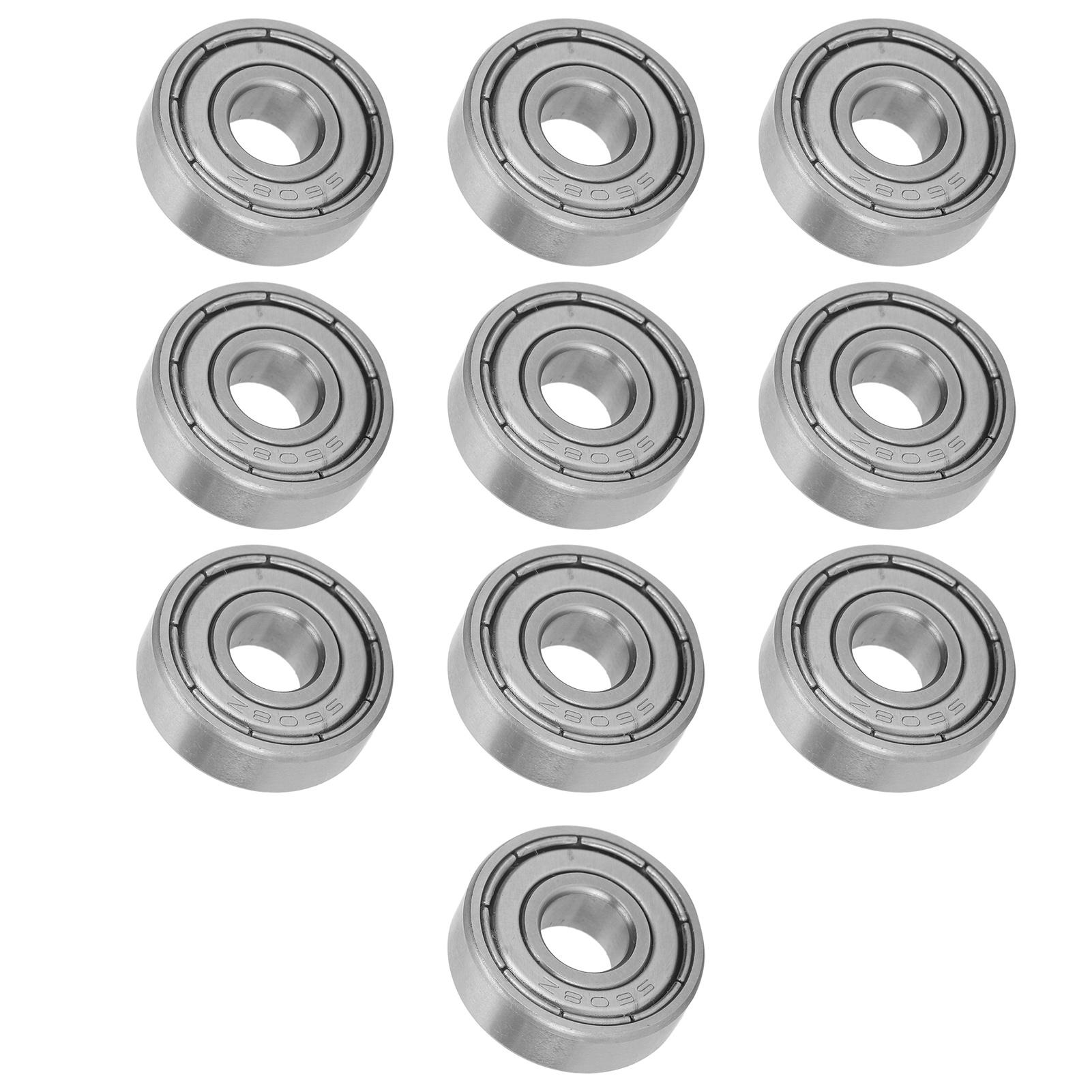 10 STÜCKE S608Z 8x22x7mm Edelstahl Kugellager für Longboards Rollschuhe Teile