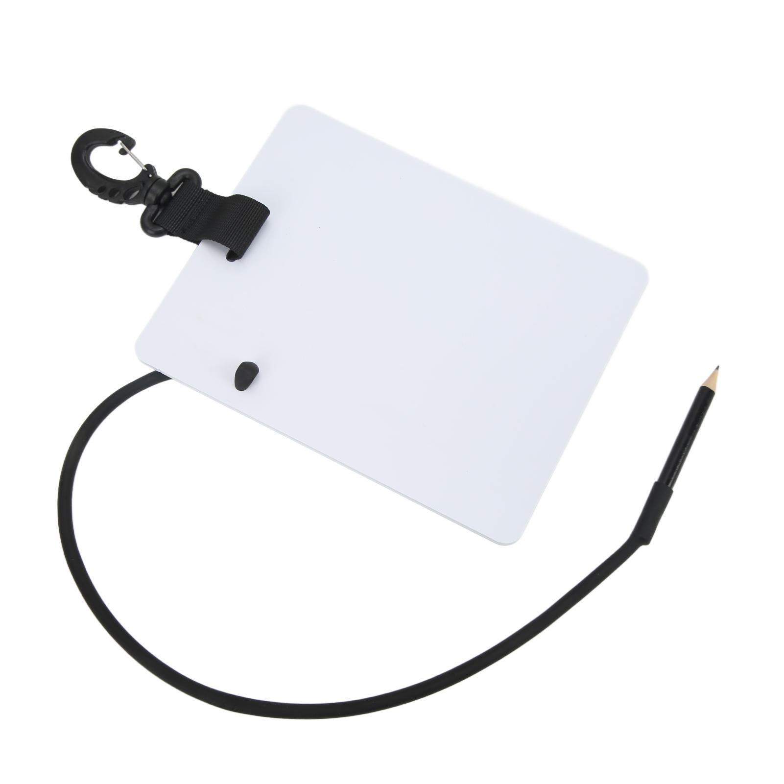 Unterwasser Schreibtafel Tauchen Wordpad Ausrüstungstafel Tauchen Schreibtafel mit BleistiftGroße Größe