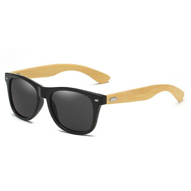 Bambus Sonnenbrille Männer Frauen Reise Brille Sonnenbrille Vintage Holz Bein Brillen Mode Marke Design Sonnenbrille Männlich Weiblich