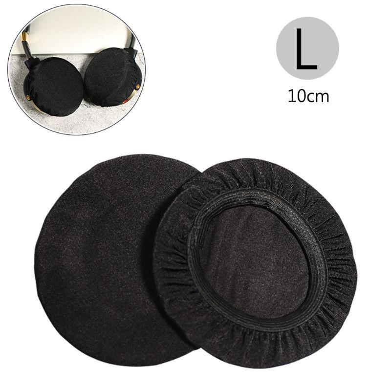 Neue elastische waschbare Ohrmuschelschutz-Kopfhörer-Staubschutzhülle für On-Ear-Kopfhörer schwarz
