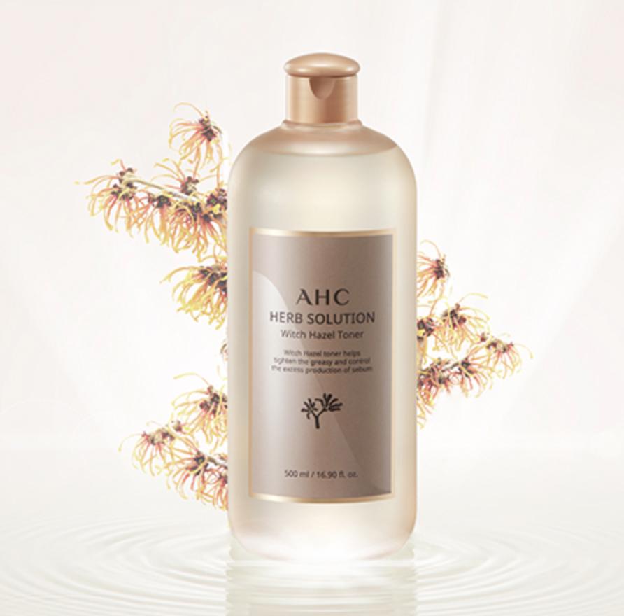 AHC Herb Solution Toner (Witch Hazel Toner) 500ml