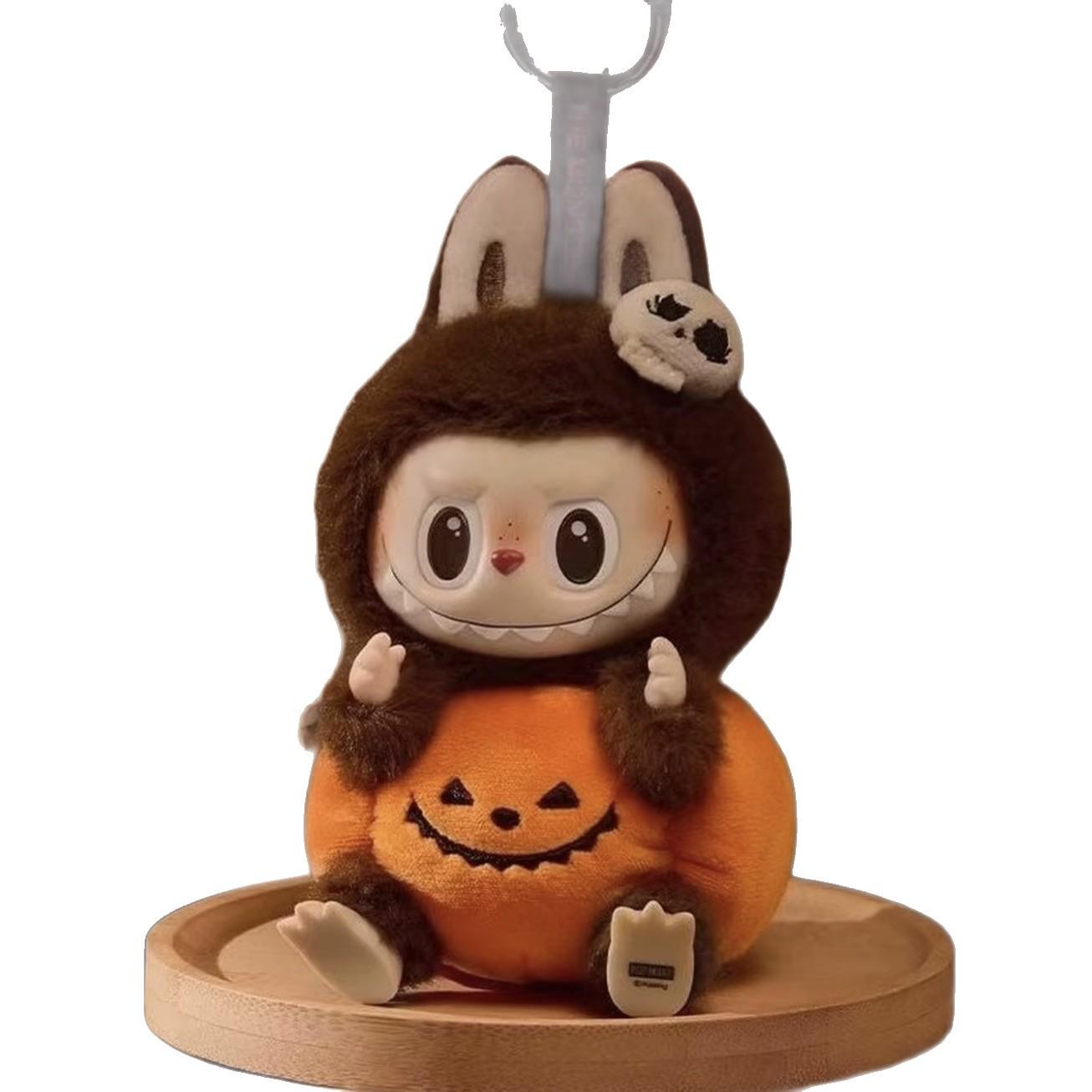 Labu Halloween Kürbis Puppe Vinyl Gesicht Puppe Kinderspielzeug Festival Geburtstagsgeschenk Schreibtisch Sammlung Dekoration