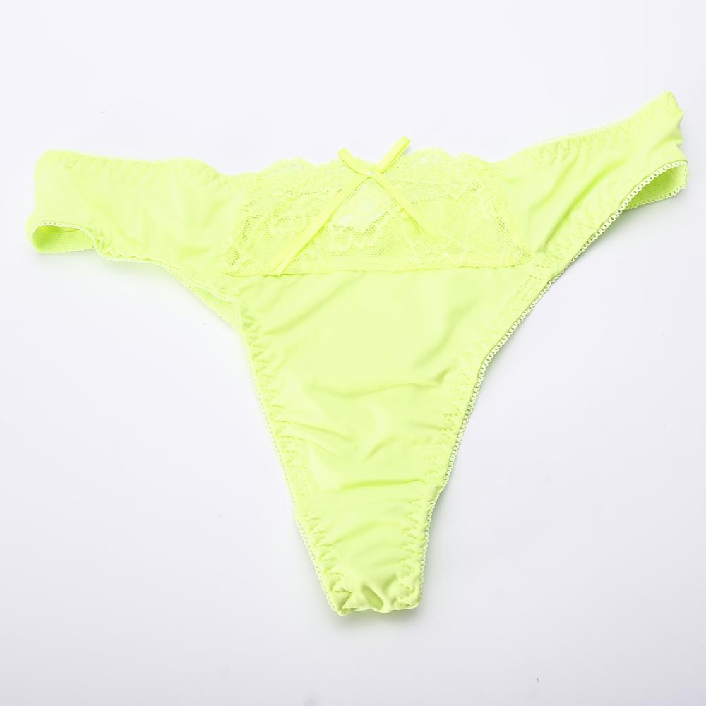 Frauen Nahtlose Höschen Solide Tanga Sexy Höschen Für Frauen G String Unterwäsche Dessous Plus Größe L grün