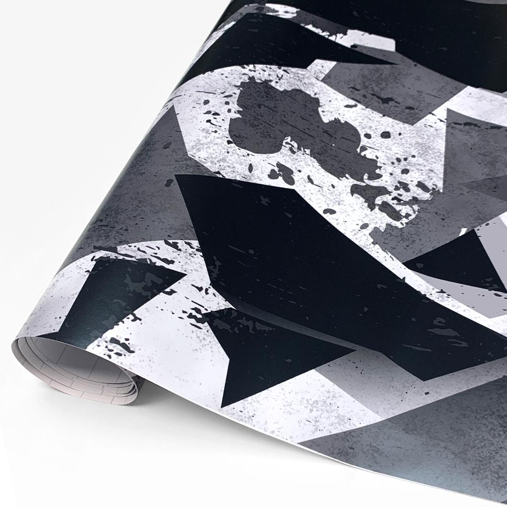 Wasserdichter Autoaufkleber Vinyl für Motorrad Kratzfest Selbstklebende Folie Tuning Autozubehör Karosseriefolien Wrap 10cmx150cm schwarz