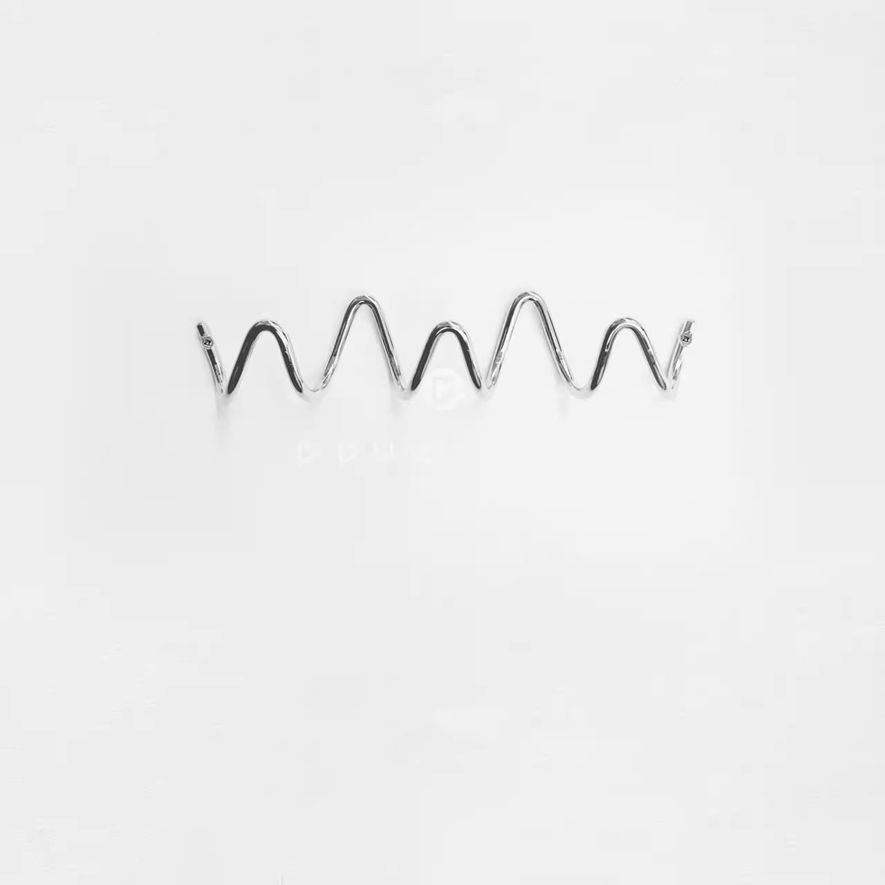 MOMO Minimalistische Haken Eingang Bauhaus Garderobe Wandbehang Wand hinter Tür Eingangsbereich Kleider Hut Haken Galvanisierte Metallhaken drill installation