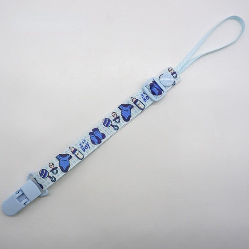 Einstellbare Baby Schnuller Clip Schnuller Kette Schnuller Clip Nippel Halter für Brustwarzen Kinder Schnuller Clips Beißring Anti-drop Seil