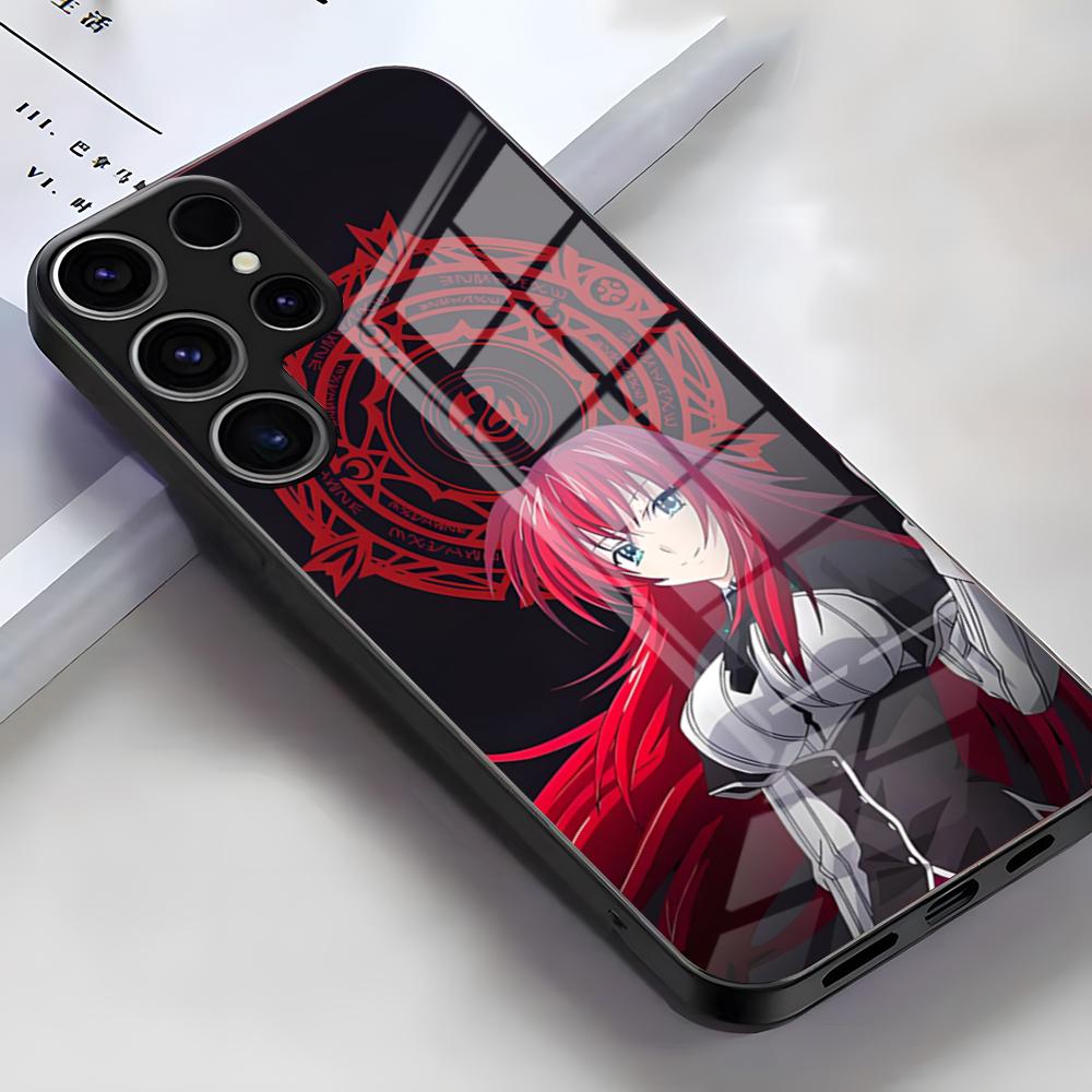 High School DxD Hero Handyhülle Für Samsung S26 S25 Edge Ultra S23 S22 S21 S20 Ultra Plus S24 Fe A54 A53 A25 Glasabdeckung Samsung S24 Plus
