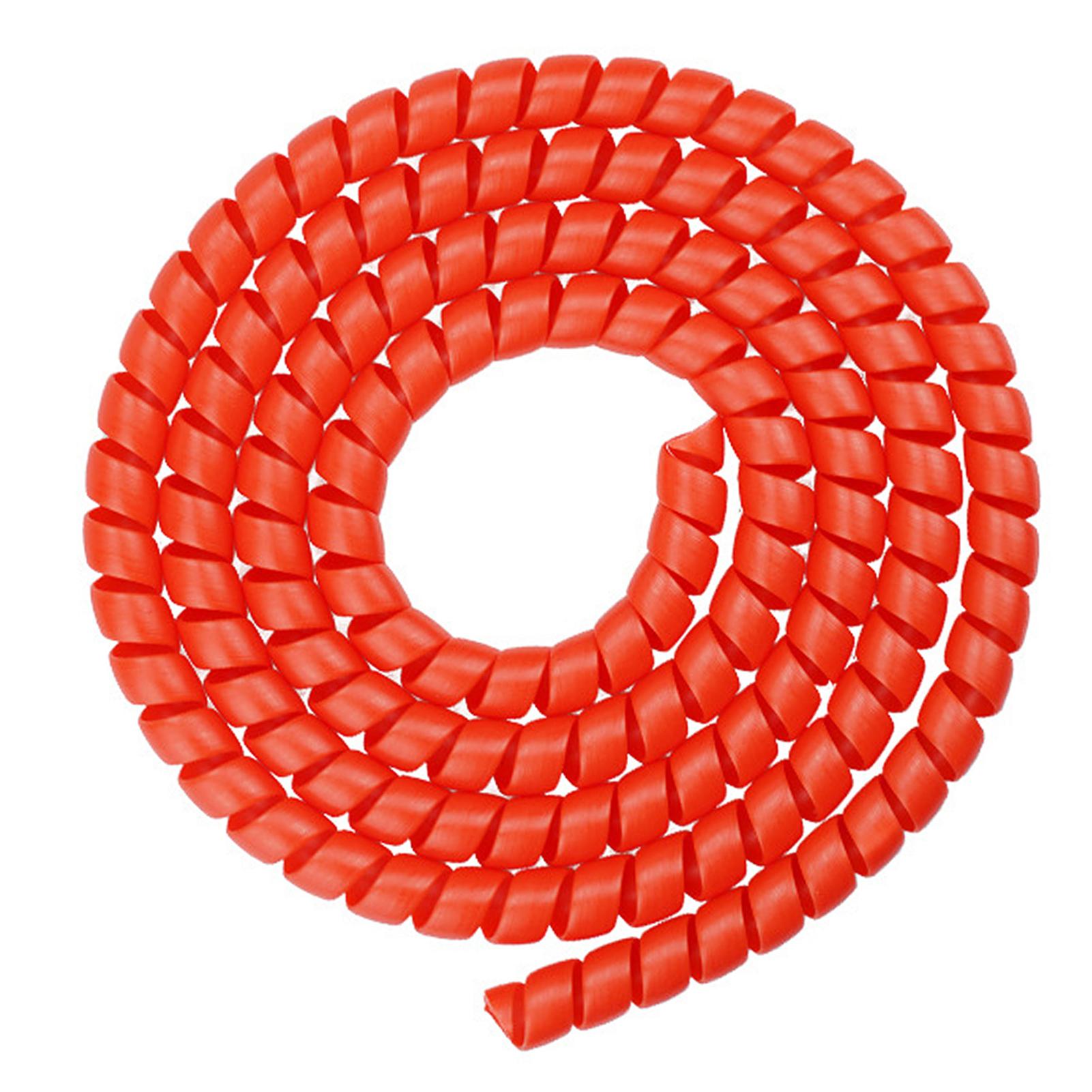 Roller-Bremsleitungsrohr-Wicklungskabelschutz Elektroroller-Linien-Farbwechsel-Röhrenschutz rot