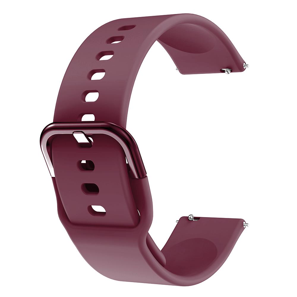 Silikonarmband für Fitbit Versa/Versa 2. Ersatzarmband für Fitbit Versa Lite Smart Watch Band wein rot