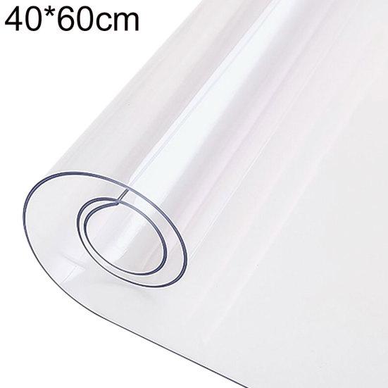 Wasserdichte, weiche, transparente Tischdecke, Tischdecke, Matte, Schreibtischschutz, Heimdekoration 40*60cm