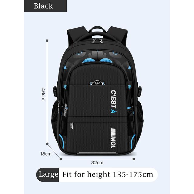 Mode Teen Schultaschen Candy Orthopädische Kinderschultaschen Schultaschen Mädchen und Jungen Kinderschultaschen
