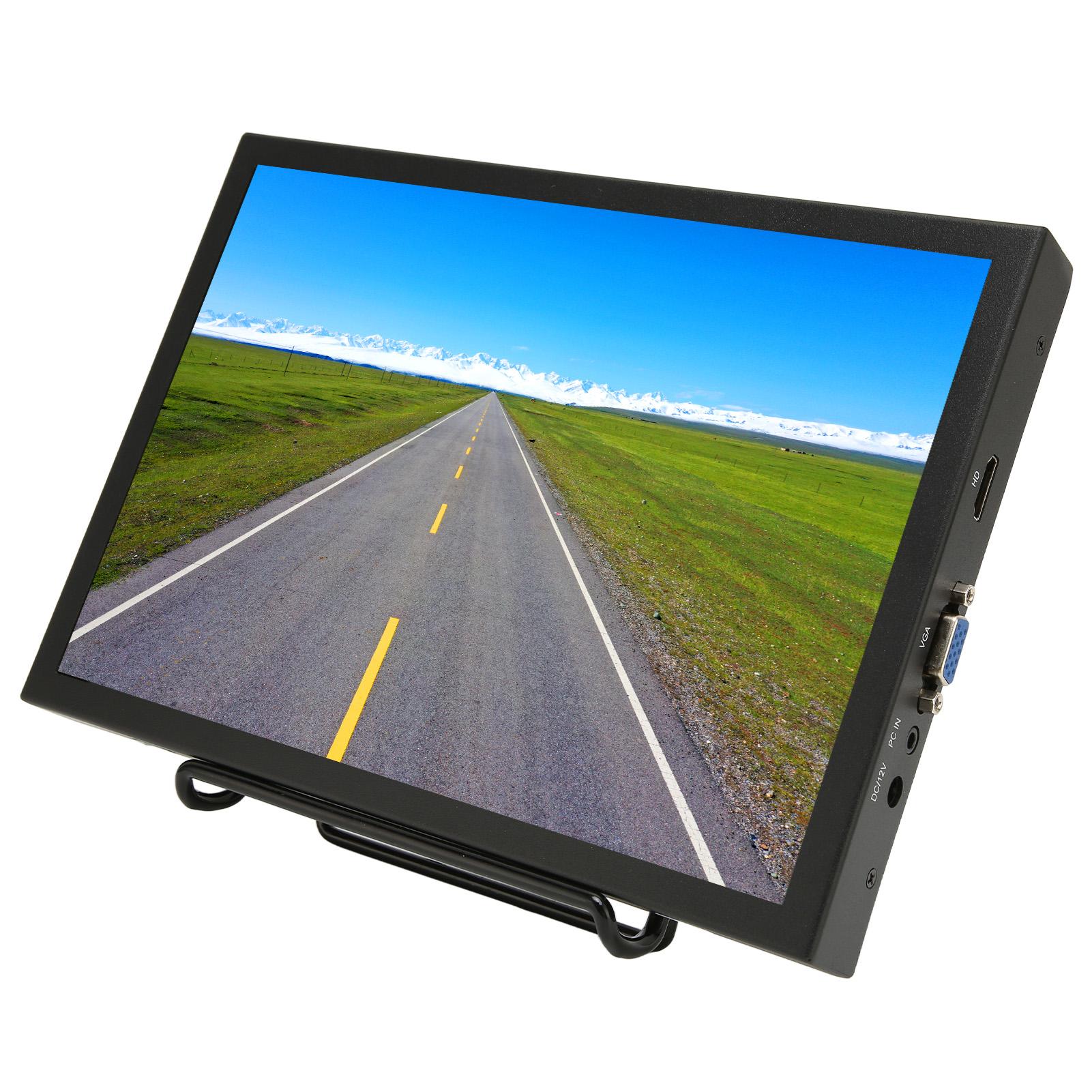 10,5 Zoll kleiner Monitor 1920 x 1280 FHD IPS-Bildschirm Tragbarer Mini-Monitor mit Klappständer für Laptop US Plug