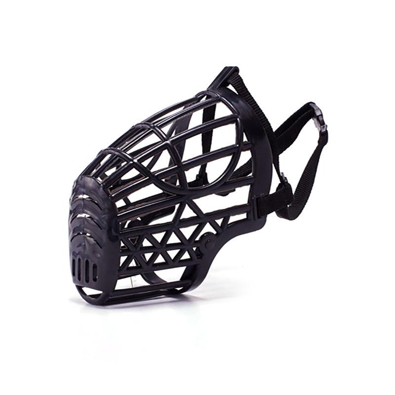 Anti-Bell-Maulkorb für Hunde in 7 Größen, verstellbare Mundmaske, Anti-Beiß-Trainingsspielzeug, Haustierzubehör 3-suit for 5.0-7.5kg