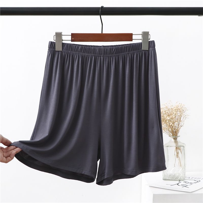 Große Größen Modal-Shorts mit Taschen, hoher Stretch, für den Sommer, dünne, weite Hosen, kurze Hosen, Homewear, lockere Hosen über dem Knie, S bis 6XL XXXXXXL