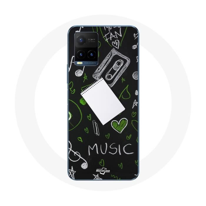 Coque pour Vivo Y21s 2021 / Y21 2021 Music clé de sol