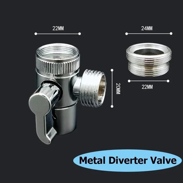 Neu Wasserhahn-Extender externer Duschkopf Badezimmer Wasserhahn-Adapter Befestigung Waschbecken Wasserhahn externer Duschkopf-Set