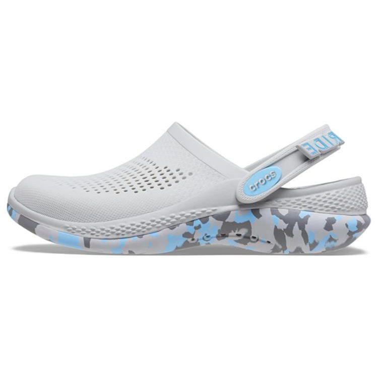 Crocs Lightride 360 Bequeme Sandalen für Strand und Freizeit Unisex Sandalen Grau 207634-0ZU 37-38
