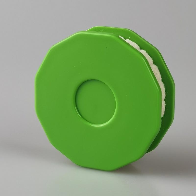 1 STÜCKE Fahrradkettenöler Fahrradketten Ölwalze Reinigung Fahrradwartungswerkzeug Tragbares Fahrradzubehör OPP grün