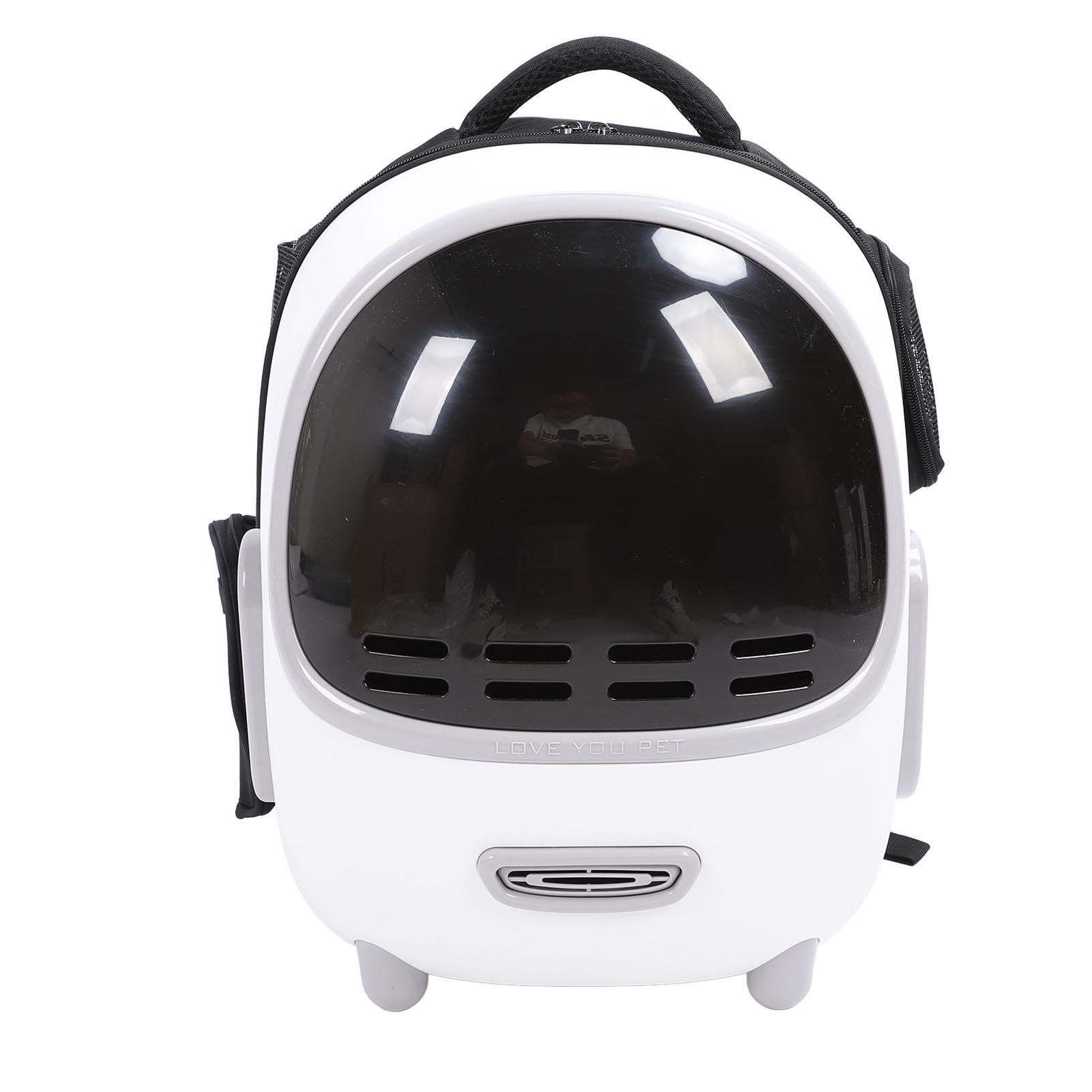 Katzen-Rucksackträger, transparentes Fenster, atmungsaktiv, bequem zu tragen, vielseitige Katzen-Raumkapsel