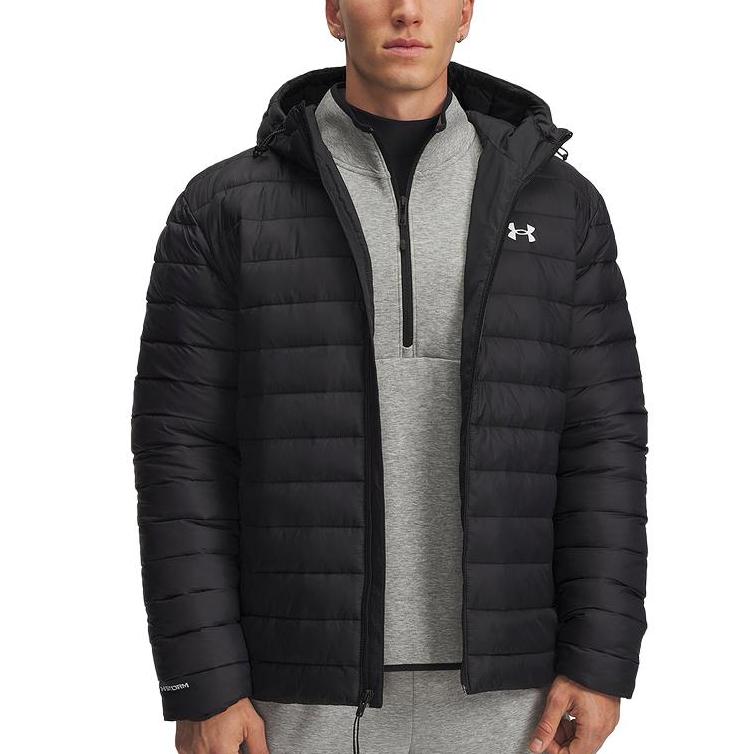 Under Armour Kapuzen-Reißverschluss-Webjacke Warm Herren Jacken 6006363-001 S