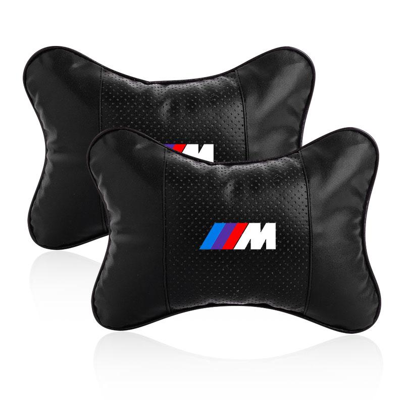 Autositz Kopfstütze Auto Logo Nackenkissen Autozubehör Für BMW M E34 E36 E60 E90 E46 E39 E70 F10 F20 F30 X5 X6 X1 M3 M5 M6 E71 F01 F02 F87