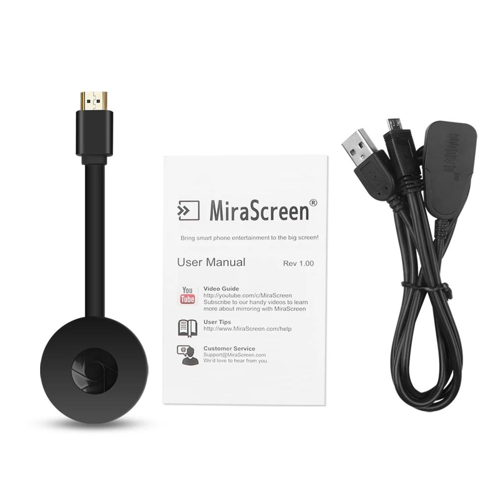 TV-Stick MiraScreen G2 1080P TV-Dongle-Empfänger unterstützt HDMI Miracast HDTV Display Dongle TV-Stick