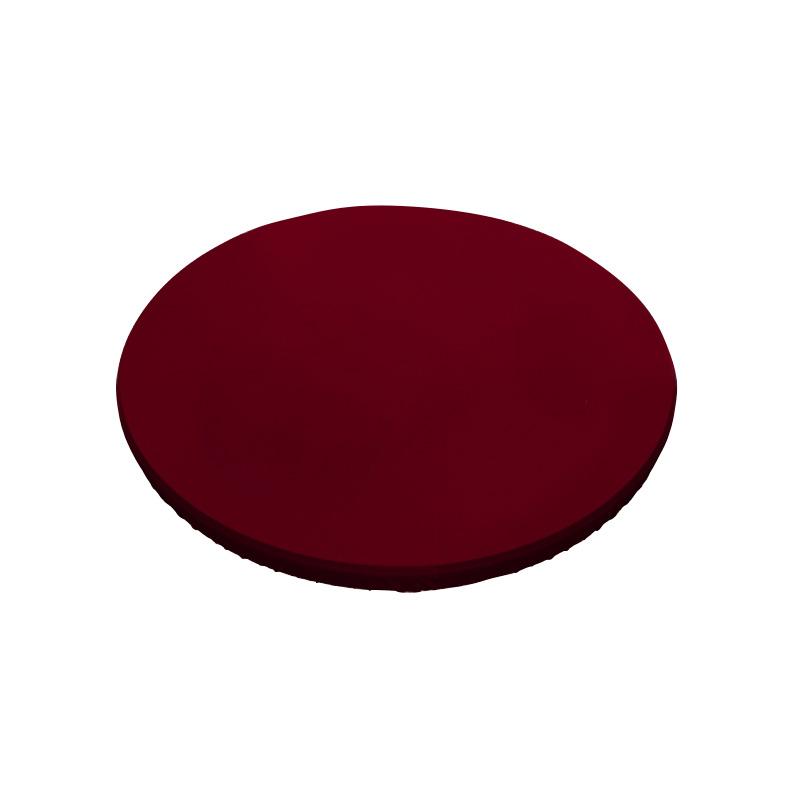 1PC Esstisch Abdeckung Elastische Tischdecke PU Leder Tisch Schutz Abdeckung Tisch Tuch Wasserdicht 120cm dunkelrote