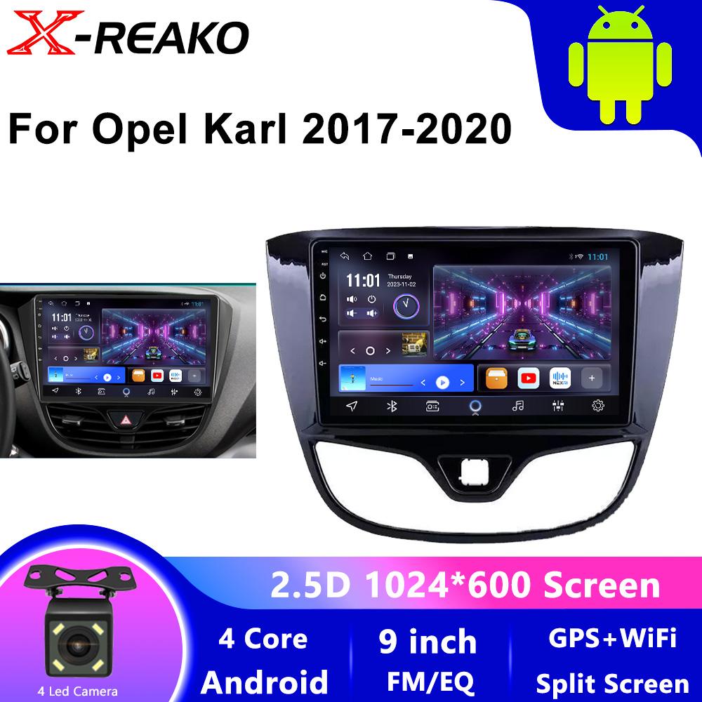 Für OPEL Karl VinFast Fadil 2017-2020 Autoradio Carplay GPS-Navigation Stereo Android Auto Einheit Bildschirm Kein 2din Bluetooth Wifi 4 core 2GB+32GB carplay