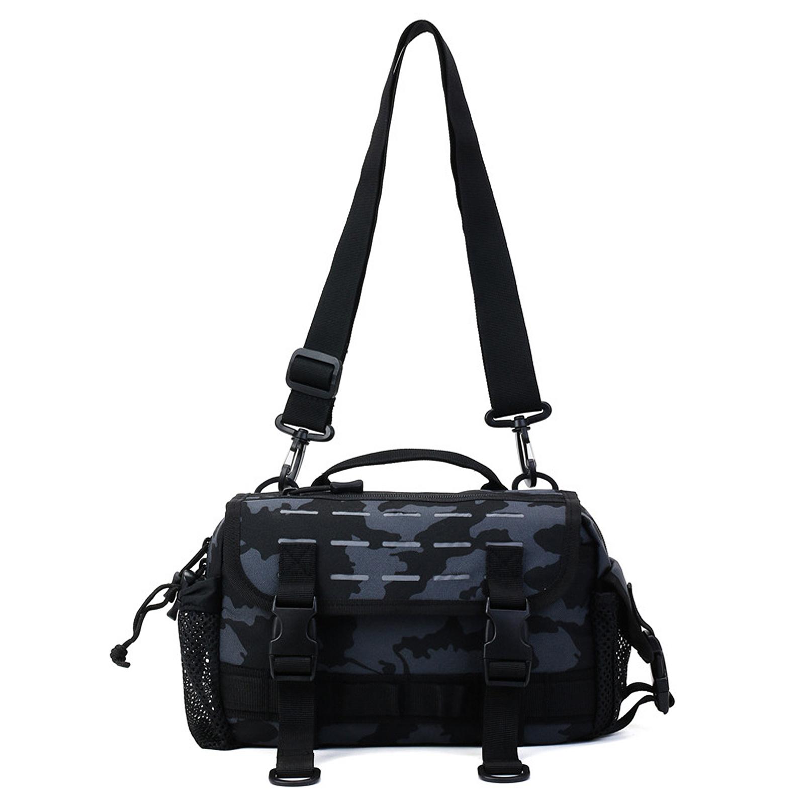 Angelgerät-Tasche, Outdoor-Angelgerät-Aufbewahrungstasche, Hüfttasche, Umhängetasche, Angeltasche für die Jagd