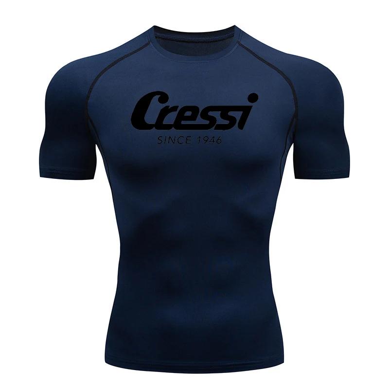 Herren Surfen Sonnenschutz Tauchanzug Rash Guard T-Shirt Badeanzug Eng Kurzärmelig Schwimmen Schwimmweste UV-Schutz Tauchanzug L